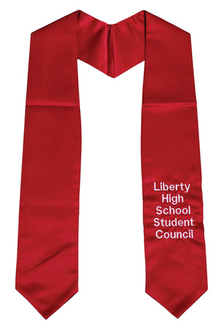 Custom Embroidered Stole (One Sided)