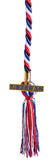 Veteran Honor Cord with "VETERAN" Charm