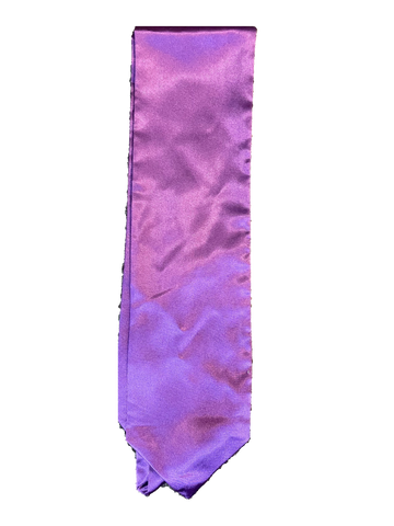 CLEARANCE Purple 72" Stole - Satin >>> 90 left