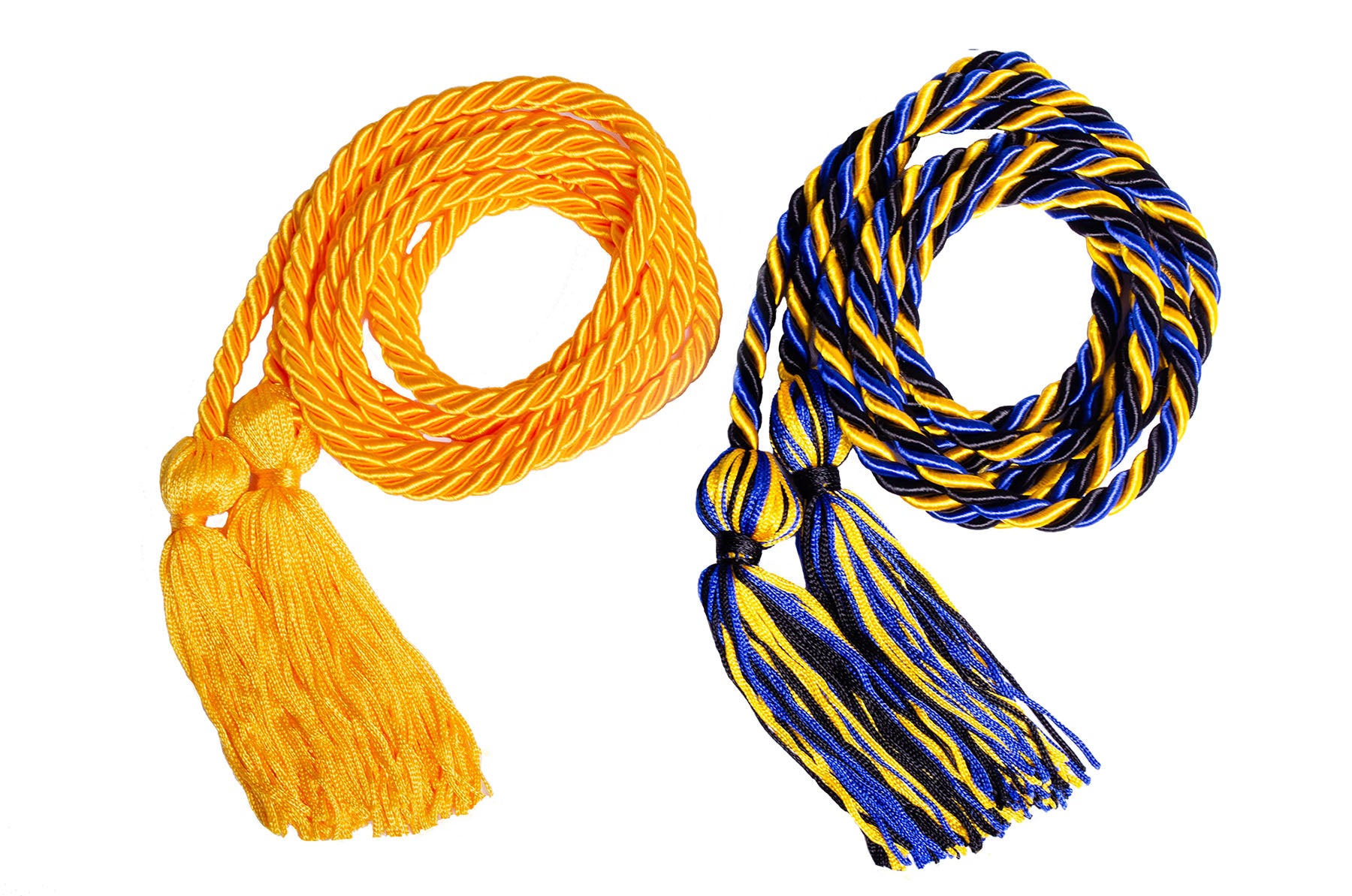 HOVEOX 8 Pieces Graduation Honor Cords Graduation Tassel Honor Cord Graduation  Cords Bulk Honor Cords for Graduation Students Black, Blue, Green, Red,  Yellow, White, Gray, Pink 8