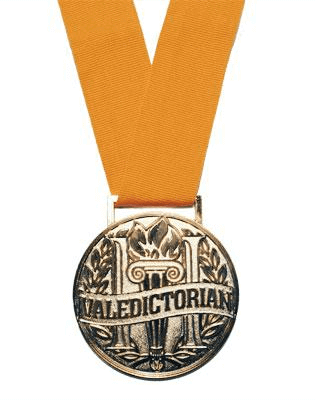 The Honor Cord Company Valedictorian Medallion